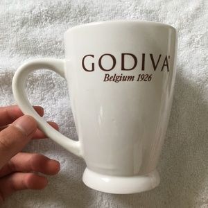 Original Godiva Belgium 1926 White Coffee Mug